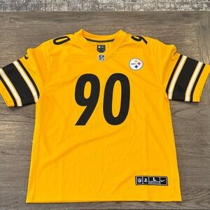TJ WATT Pittsburgh Steelers NFL Golden Yellow NFL Jersey LARGE